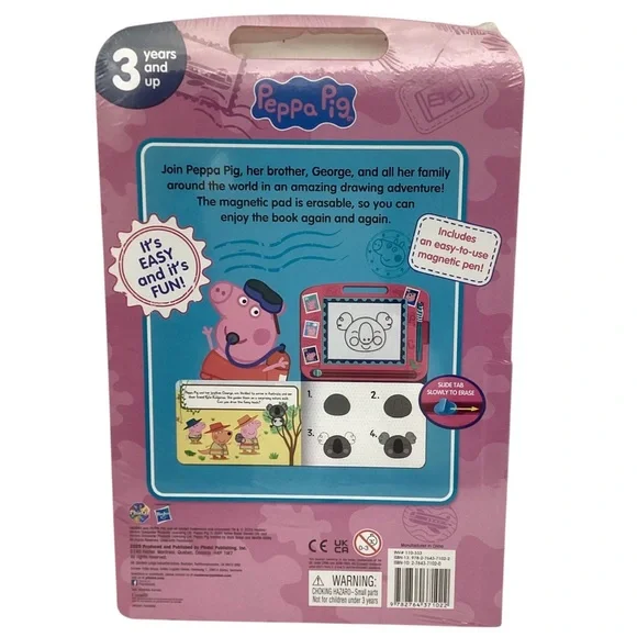 Peppa Pig 2 Read & Doodle Activity Book (NWT) - Picture 3 of 3
